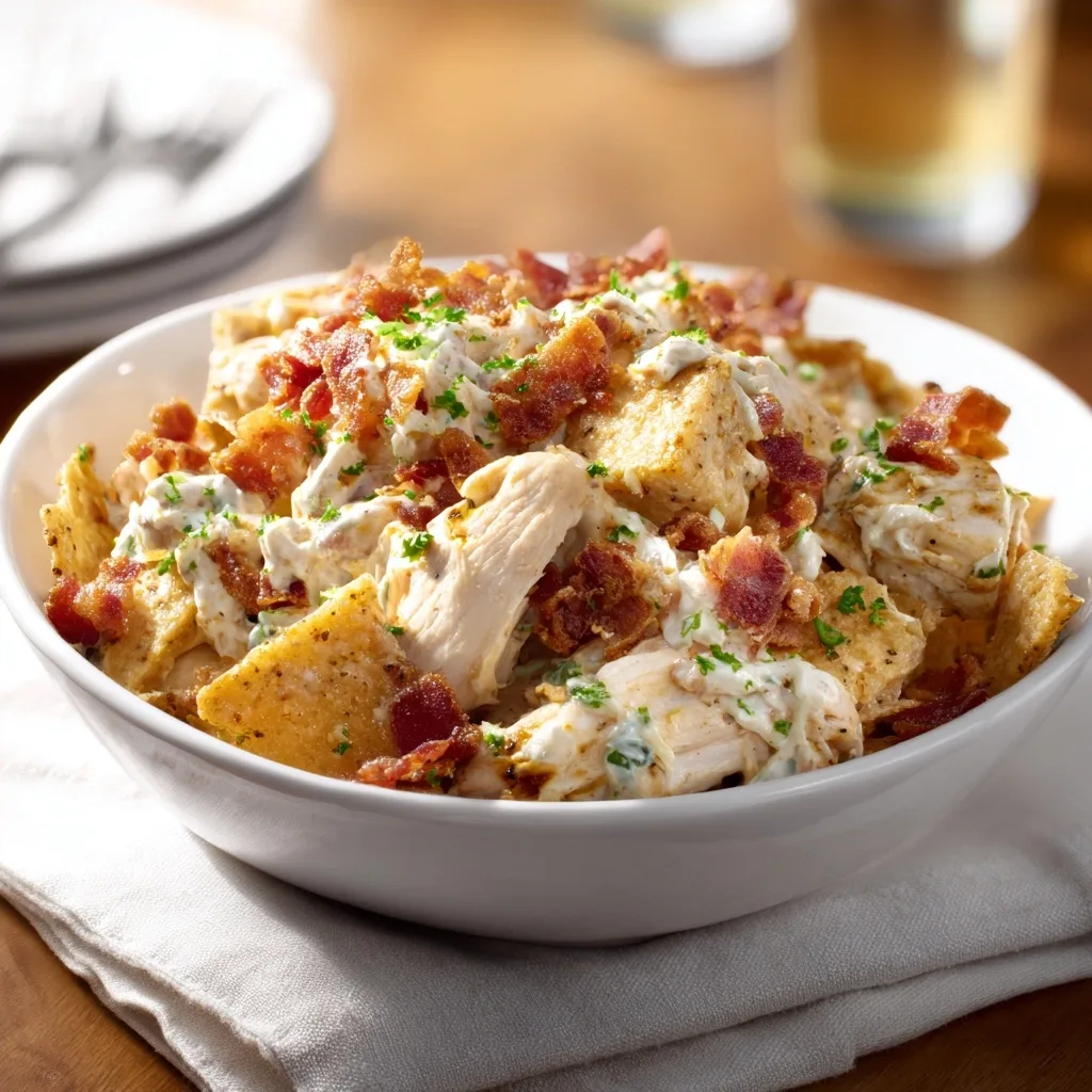 Healthy Chicken Bacon Ranch Bowl for Fitness Enthusiasts